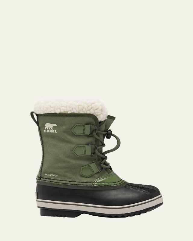 Kid's YOOT PAC Nylon Waterproof Snow Boots,